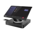 thumbnail image 3 of Lenovo ThinkSmart Hub 11H1 - All-in-one Core i5 8365U / up to 4.1 GHz - vPro - RAM 8 GB - SSD 256 GB - NVMe - UHD Graphics 620 - Gigabit Ethernet - Win 10 IoT Enterprise CBB 64-bit - monitor: LED 10.1" 1920 x 1200 (WUXGA) touchscreen - raven black, red (bottom cover) - Lenovo TopSeller - with 3 Years Lenovo Premier Support, 3 of 8
