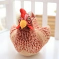 thumbnail image 6 of Cute Chicken Toy Soft Rooster Stuffed Animal Easter for Kids Boys Girls Holiday Present, 6 of 7