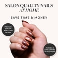 thumbnail image 2 of Pantalones cortos ovalados Glamnetic Magnetic Moscow Pres-On Nails, 30 unidades, 2 of 6