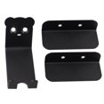 thumbnail image 2 of Bike Wall Mount Pedal Hook, 2 Pcs Bike Wall Mount Brackets for Bike, Wall Mounted Storage, Tire Rack, Black, 2 of 5