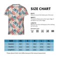 thumbnail image 2 of Wukai Tropical Leaves Youth Unisex Short Sleeve T-Shirt for Boys, Girls, Teens, and Kids-Medium, 2 of 7