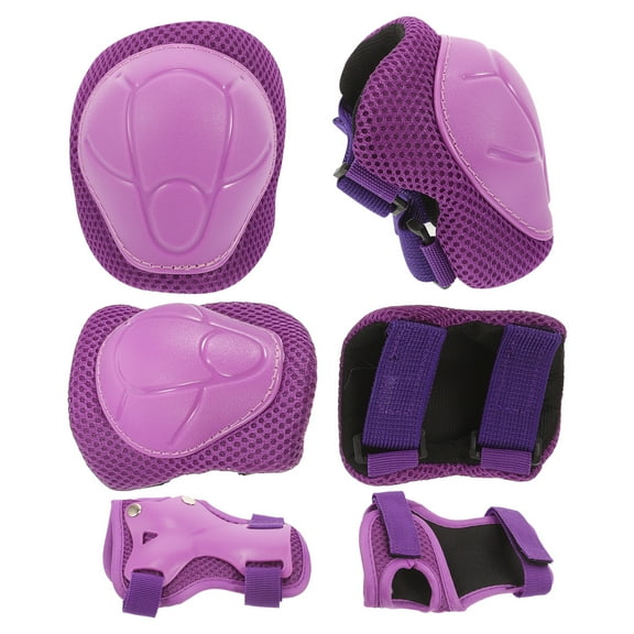 WRITWAA Violet Protective Pads for Roller Skating and Bike Riding 1Set