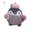 E, variant on Naierhg 2Pcs Penguin Design Plush Stuffed Doll Toy Pendant Keychain Bag Decoration Gift