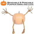 thumbnail image 5 of Set of 4 Bendable Pumpkin Arms and Legs | Twisting Vines for Halloween Pumpkin Carving DIY Crafts for Kids | Includes 2 arms and 2 Legs | Outdoor & Indoor Halloween Decorations, 5 of 8