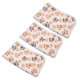 thumbnail image 5 of Manta Polar Con Estampado De Pata De Perro Para Mascotas, 3 Uds., Forro Polar Coral, Estampado De Pata De Perro, Resistente A Mordeduras, Estera Suave Y Cálida Para Dormir, 5 of 7