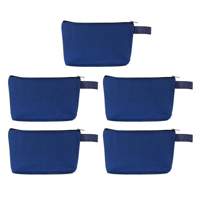 Lojalitet Bolsas de Maquillaje de Lona Bolsas de cosméticos de Viaje a Granel Bolsa de Maquillaje Lisa Multiusos
