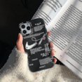 thumbnail image 2 of For Iphone 13/12/11 Off-white Nike Frosted Phone Case 13pro/12pro, 2 of 3