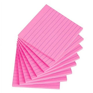 Sticky Notes, 8 Pads, Rose Red, Sticky Note Pads, Sticky Pad, Sticky Notes  3x3, Sticker Notes, Stickies Notes, Self-Stick Note Pads, Note Stickers,  Colored Sticky Notes, Small Notes 