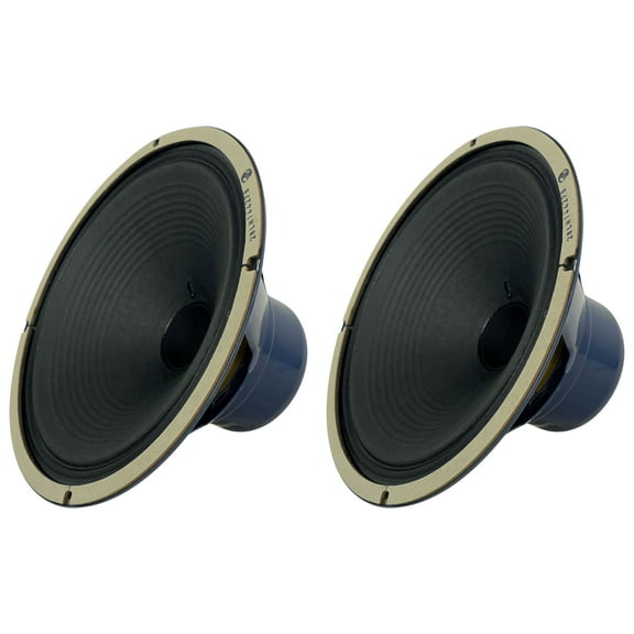 (2) Celestion Blue 15W 12" Inch Classic Alnico Magnet Guitar Speakers 8 Ohm