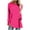 Hot Pink, variant on Flowy Tops for Women 2024 Cotton Sweatshirt for Women Casual Crewneck Loose Tops Long Sleeve Sweatshirt