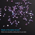 thumbnail image 3 of Uxcell 14000Pcs Acrylic Wedding Table Diamonds 3mm Crystals Gems for Decorations, Light Purple AB, 3 of 6