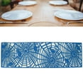 thumbnail image 4 of Table Setting Decor, Non-Slip Table Cloth Runner 39.4x11.8in  For Banquet Decoration For Garden Farmhouse Wedding Party Light Blue, 4 of 8