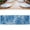 Light Blue, variant on Yajisi Rectangle Felt Spider Web Table Runner Hollow Out Tablecloth for Wedding and Home Decor, Brown, 39.4 in / 100 cm