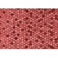 thumbnail image 1 of Ahgly Company Machine Washable Indoor Rectangle Abstract Red Modern Area Rugs, 2' x 5', 1 of 4