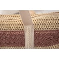 thumbnail image 3 of Kukuzhu Straw Beach Bag Women Summer Handmade Woven Large Tote Bag Striped Straw Handbag Shoulder Bag for Travel Vacation, 3 of 7