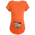 thumbnail image 1 of CafePress - Cute Double Trouble Twins Maternity Dark T Shirt - Maternity Dark T-Shirt, 1 of 1
