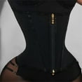 thumbnail image 4 of Waist Trainer for Women Sports Girdle Waist with Zipper Body Shaper for Tummy Control Body Building Belly Slimming, 4 of 15