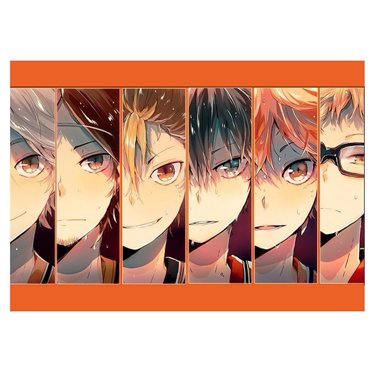 cyan oak haikyuu poster anime poster manga comic poster with calendar 2021 print painting for home office decor walmart com