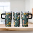 thumbnail image 2 of 20OZ Dog Paw Commute Tumbler with Handle Insulated Stainless Steel Cup Great Dog Lover Gifts Unique Birthday Christmas Presents for Women Men Perfect for Morning Commutes and Road Trips, 2 of 6