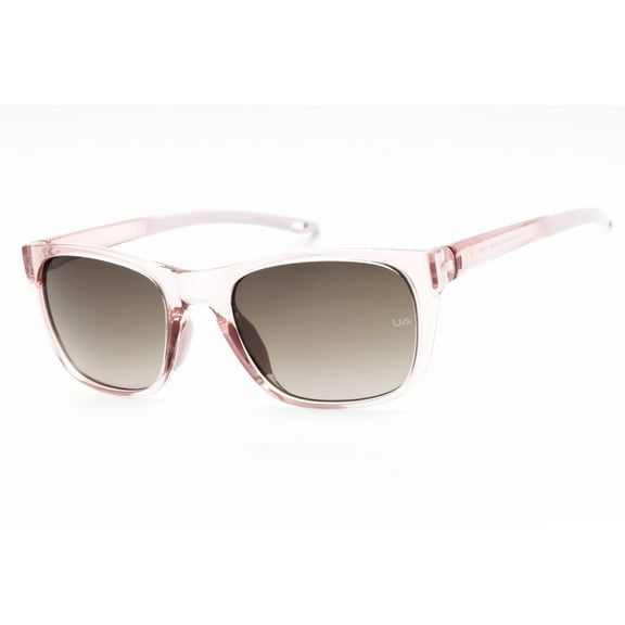 Under Armour Ua Raid Rectangular Sunglasses Pink Clay 55 Millimeters