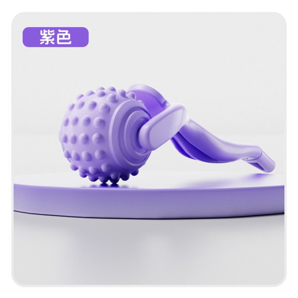 Rodillo de masaje desmontable - Masajeador corporal multifunción para hombros, brazos, manos, pies y cintura - Masajeador de silicona impermeable y reutilizable