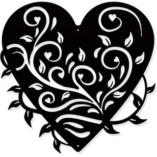 Metal Heart Wall Decor, Perfect Gift for Your Sweetheart, Blacksmith Metal  Art – Mitty's Metal Art