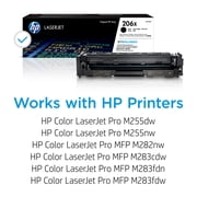 HP 206X High Yield Black Original LaserJet Toner Cartridge, ~3150 pages, W2110X