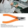 thumbnail image 3 of Flush Jaw Transverse End Cutter, High Frequency Quenching Non Slip Grip Versatile Transverse End Cutter  for Jewelry Making, 3 of 7