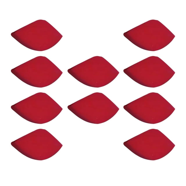 10 esponjas reutilizables para pintar el cuerpo de niños y adultos. bloque rojo