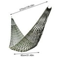 thumbnail image 3 of Teissuly Mesh With 2 Tie Straps Nylon Breathable Large Weight Sleeping Portable Outdoor Hammocks Tree For Camping Backpacking Hiking Backyard, 3 of 9