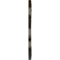 thumbnail image 4 of 29"OD x 3 5/8"ID x 1 3/8"P Flower Ceiling Medallion (Fits Canopies up to 6 1/4"), Hand-Painted Stone Hearth Crackle, 4 of 6