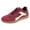 Deep Red, variant on Womens Flat Shoes, Shoes for Women Sneakers, Women's Shoes, Women's Retro Fashion Sneakers Classic Cute Casual Trainers Trendy Footwear Lace up Tennis Walking Shoes, Deep Red, 7.5