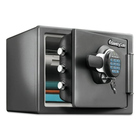Sentry Safe Electronic Fire Safe, 0.8 ft3, 16 11/16 x 19 5/16 x 13 23/32, Gunmetal Gray