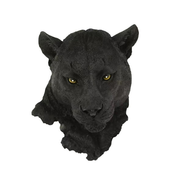 PRETXORVE Home Decor, Room Decor, Wall-Mounted Statue Head Wolf/Bear Head Sculpture Home Decoration Living Room Bedroom office Bar