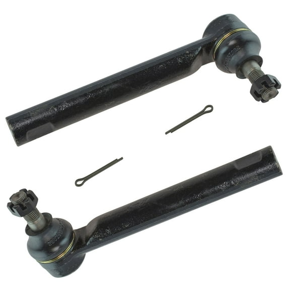 TRQ Front Outer Tie Rod Set Fits Select 2009-2013 Toyota Corolla