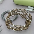 thumbnail image 7 of The Beadsmith Square Craft Wire - Soft Temper Beading Wire, Titanium Color, 21 Gauge, 4 Yards, 7 of 7