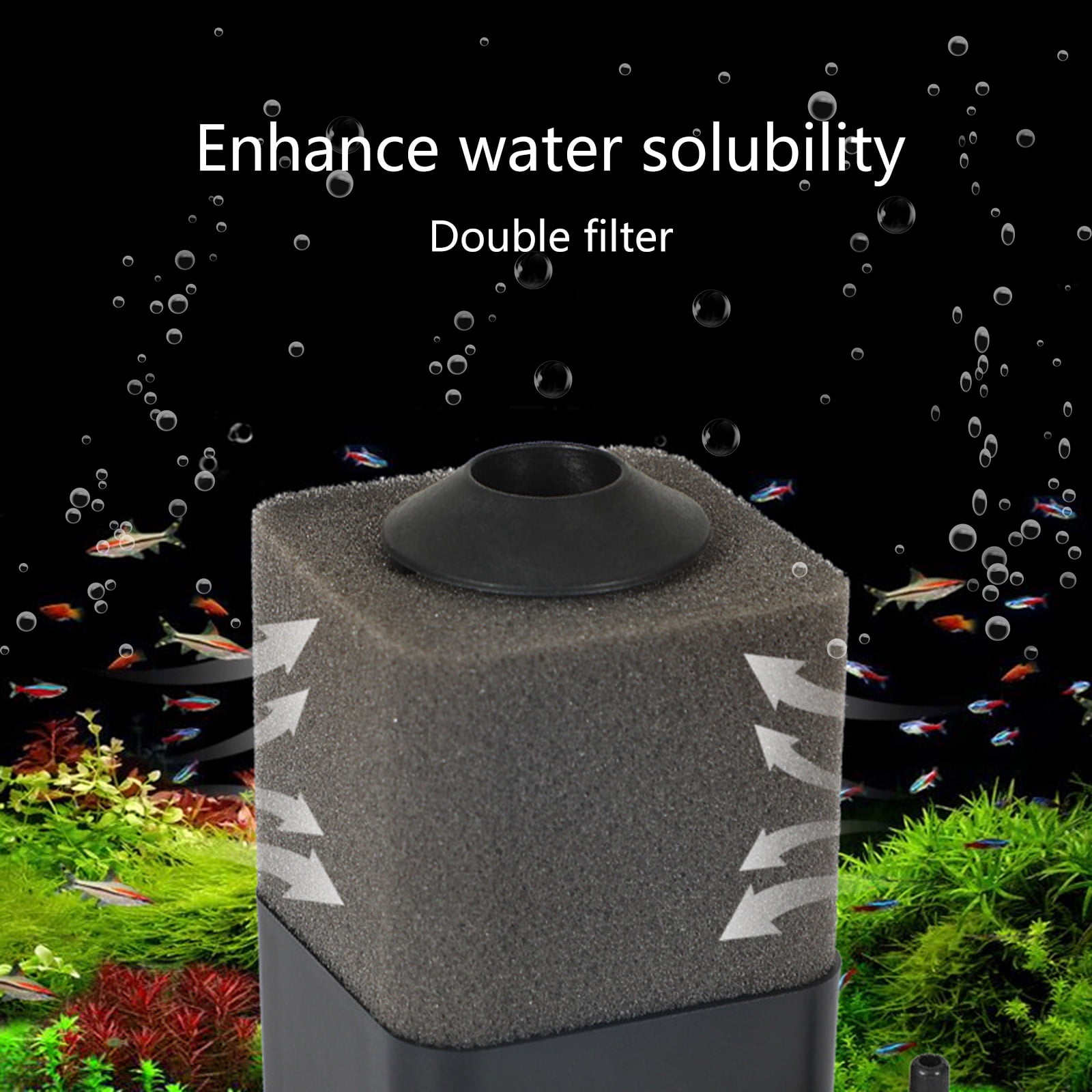 Aquarium Pre Filter Foam Rolls Compatible Filter Accessories for Fish for Filter Sponge, Replacement Filter
