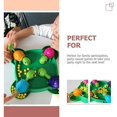 thumbnail image 4 of POINTERTECK Hungry Turtle Board Game Hungry Hungry Hippos Tabletop Game Tortoise Eat Bean Preschool Intelligent Educational Toy for Outdoors Travel Family Game  Intense Game of Quick Refl, 4 of 7