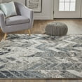 thumbnail image 3 of 4' X 6' Black Gray And Silver Geometric Area Rug, 3 of 10