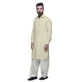 thumbnail image 2 of Atasi Kurta Pathani Classique à Col pour Garçons Chemise en Rayonne à Poche avant, 2 of 5