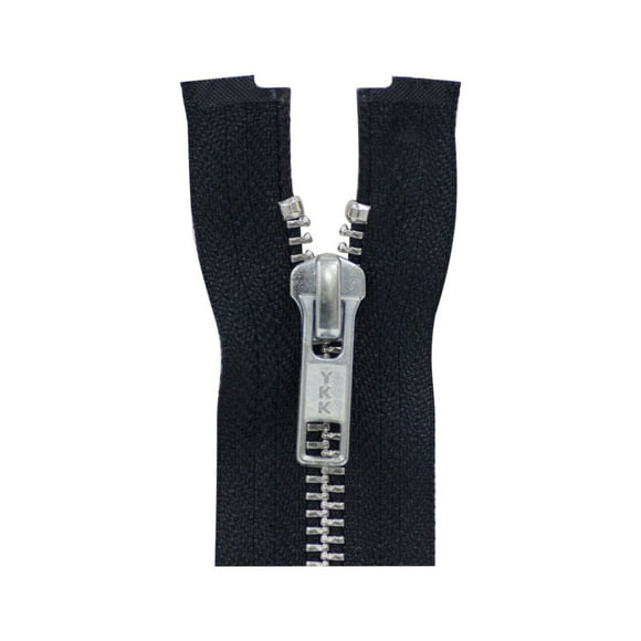 Costumakers Black One Way Separating Zipper, 75 cm
