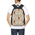 thumbnail image 5 of Daiia Floral Cowboy Boots Backpack for Men and Women -Durable Backpack Large Capacity, Water-Resistant Bag with Adjustable Straps and Laptop Compartment, 5 of 7