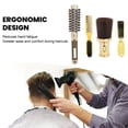 thumbnail image 4 of Hairdressing Kit, Nylon Professional Reduce Hand Fatigue Hair Brush Comb Cleaner  for Salon, 4 of 7