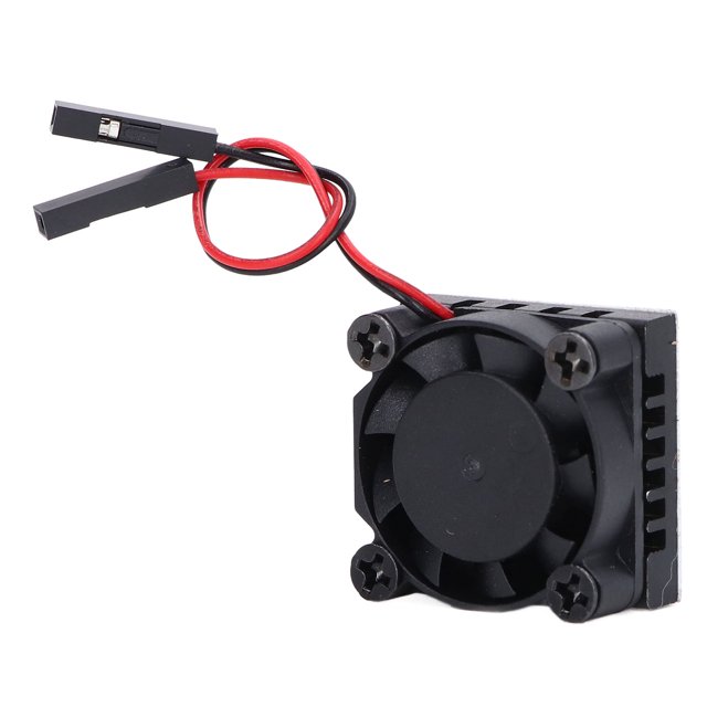 Kit De Ventiladores De Bloque De Enfriamiento, Mini Ventilador De Disipación De Calor Con Rodamiento De Aceite De Tamaño Compacto 1.2CFM Para Raspberry Pi 4B