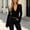 c01Black, variant on Lace Long Sleeve Top Women Lace Trim Slim Fit Crop T Shirt Low Cute Deep V Neck Flared-sleeve Base Layer Blouse Tops Green S