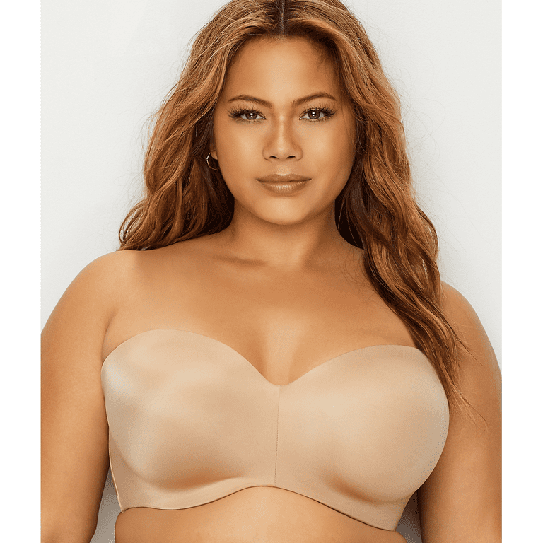 CURVY COUTURE Bombshell Nude Smooth Multi-Way Bra, US 38DD, NWOT 
