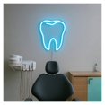thumbnail image 2 of Letrero De Neón Diente, Ideal Para Decoración Pared Consultorio Dental, Con Luz Regulable 38cm, 2 of 3