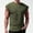 Army Green, variant on Baqcunre Tank Tops Men Men'S Breathable Sleeveless T Shirt Tops Slim Fashion Summer Round Neck Short Sleeve Sleeveless Tshirts For Men Tops For Men Army Green S