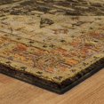 thumbnail image 3 of Oriental Weavers Andorra Area Rug - 7138B - 10' x 13'2" - in Gold/ Brown - Vintage Inspired, Stain Resistant, Family and Pet Friendly , Family, Dining, Living Room Rug, 3 of 3
