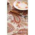 thumbnail image 4 of Mantel ISAENNE Designer French Red Linen 160x280cm, 4 of 8